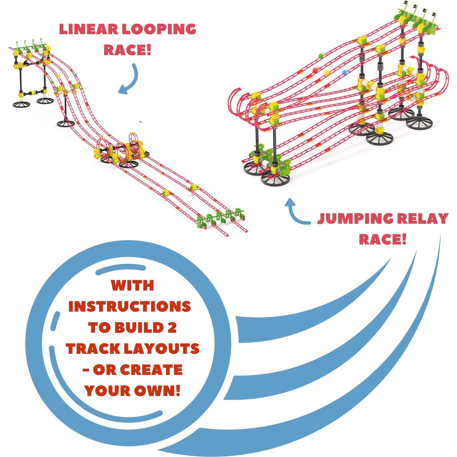 Quercetti Marble League - Conjunto de Carreras 228 Piezas