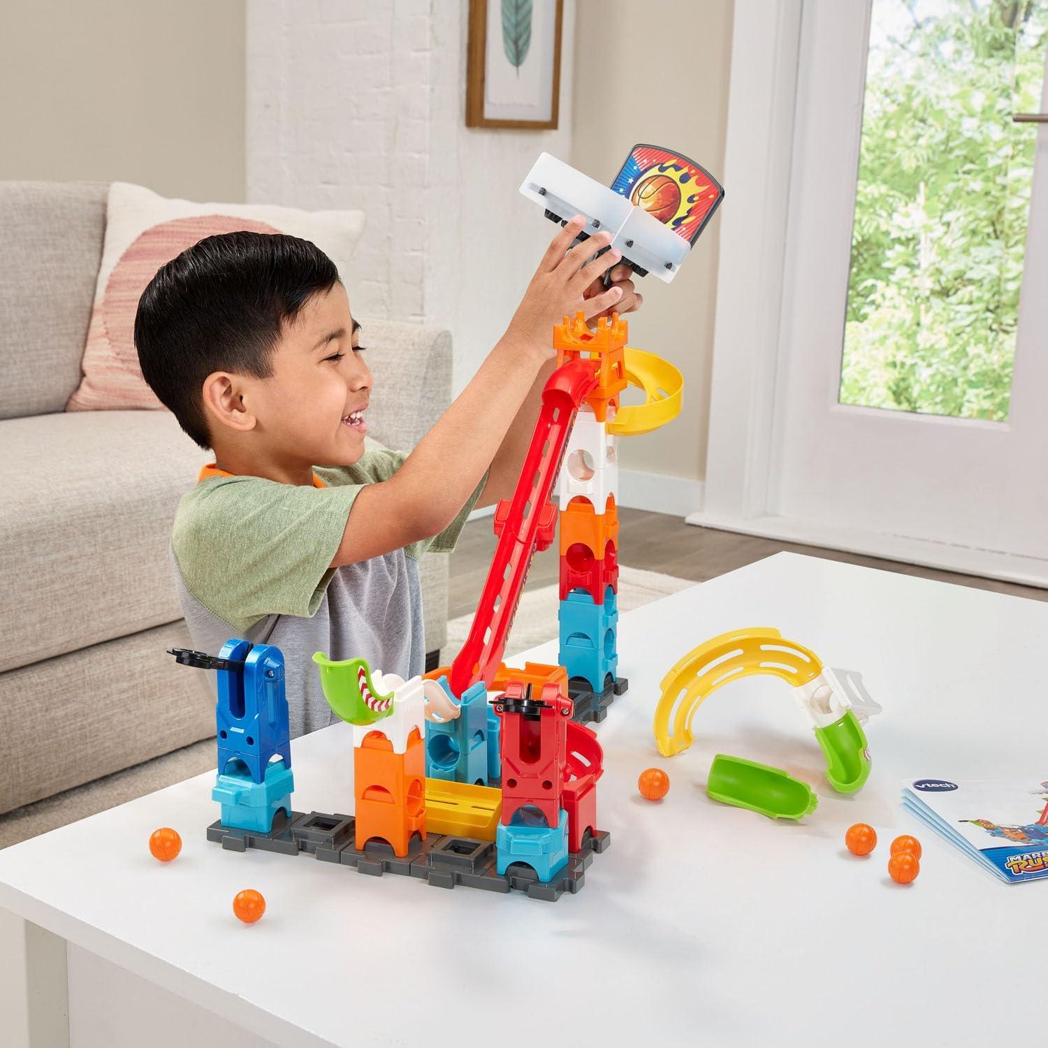 Set de Lanzamiento VTech Marble Rush 47 Piezas Baloncesto