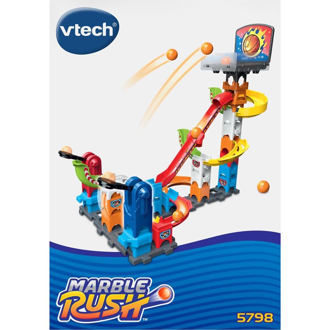 Set de Lanzamiento VTech Marble Rush 47 Piezas Baloncesto