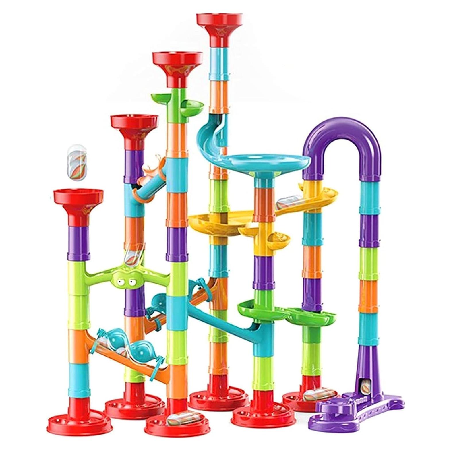 Juego de Canicas 93 Piezas Jutoe - Pista Educativa para Niños