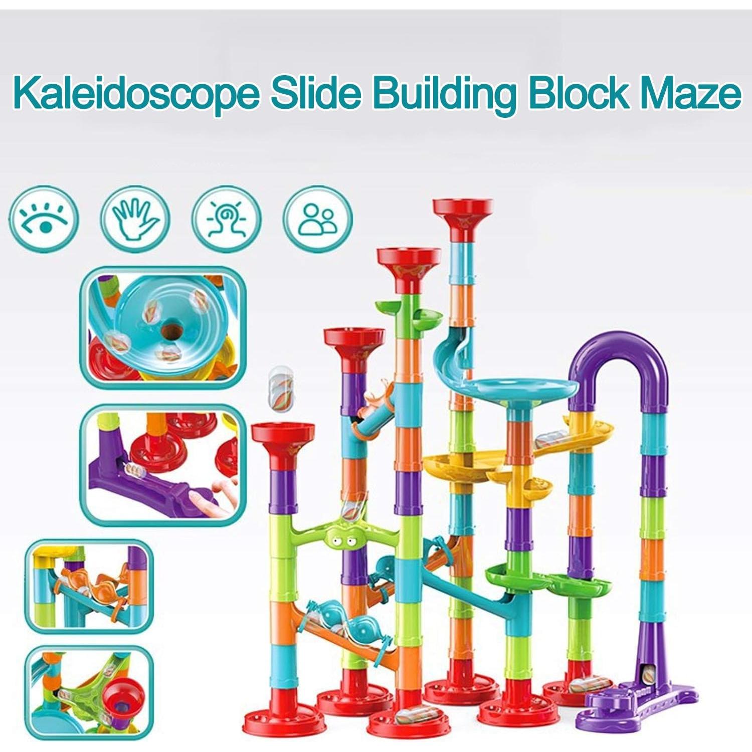 Juego de Canicas 93 Piezas Jutoe - Pista Educativa para Niños