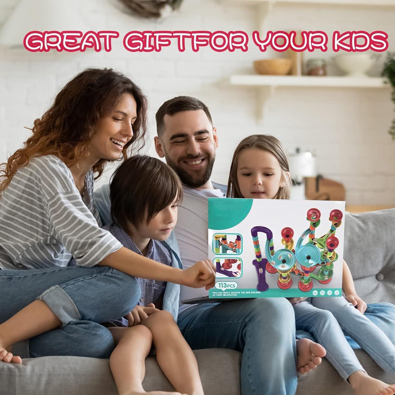 Juego de Canicas 93 Piezas Jutoe - Pista Educativa para Niños