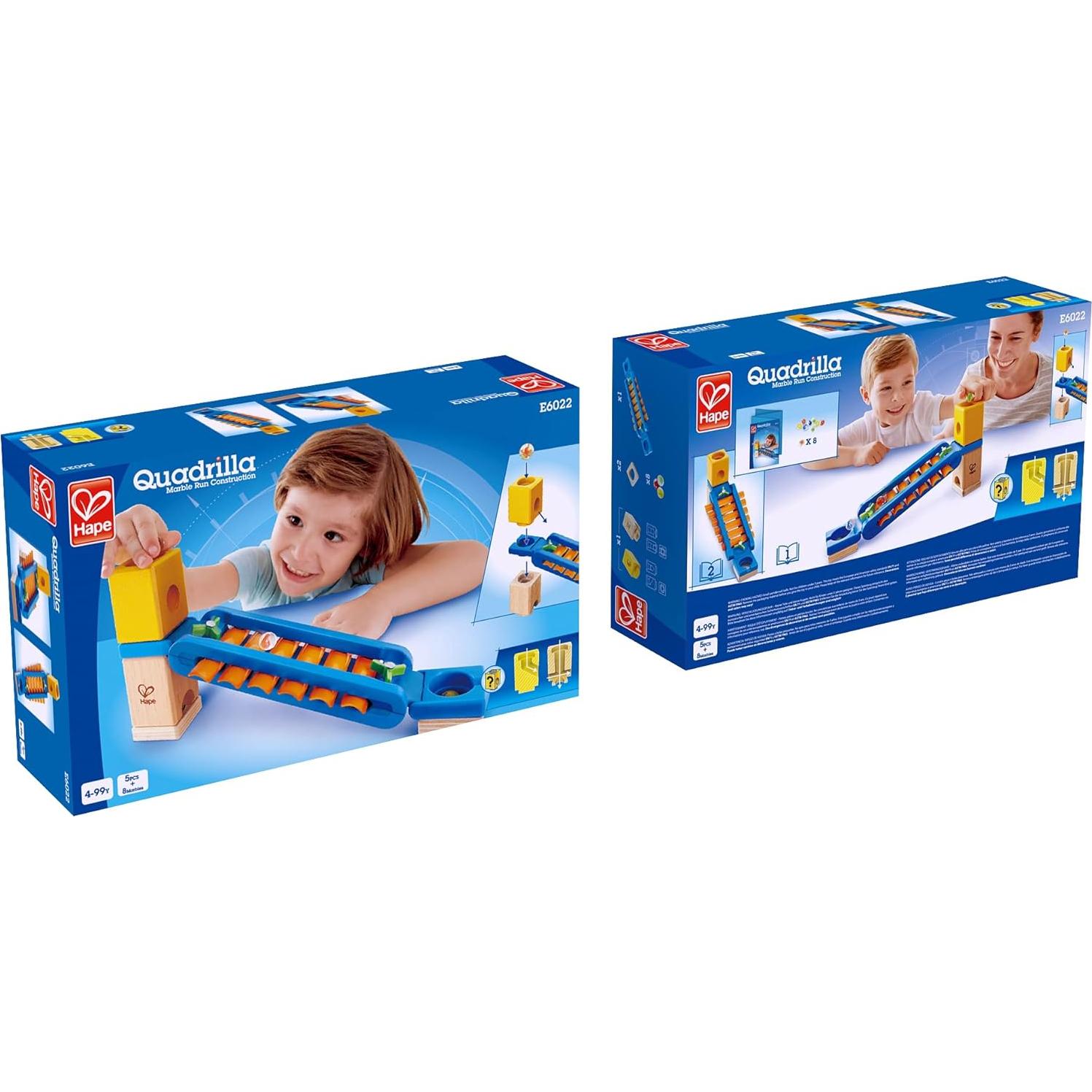 Hape Quadrilla Sonic Playground - Set 13 Piezas para Canicas