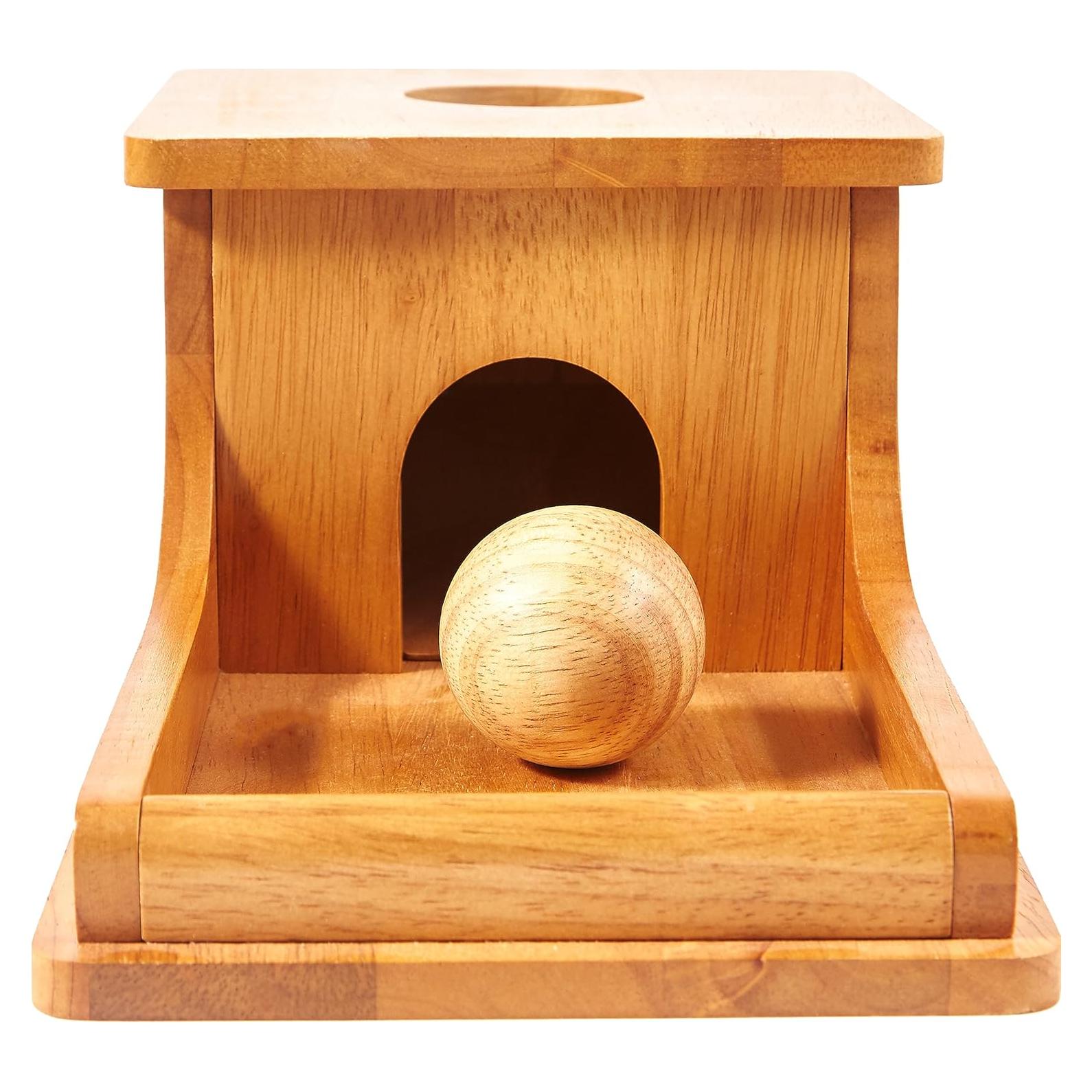 Caja de Permanencia de Objetos Montessori - Juguete Educativo para Bebés