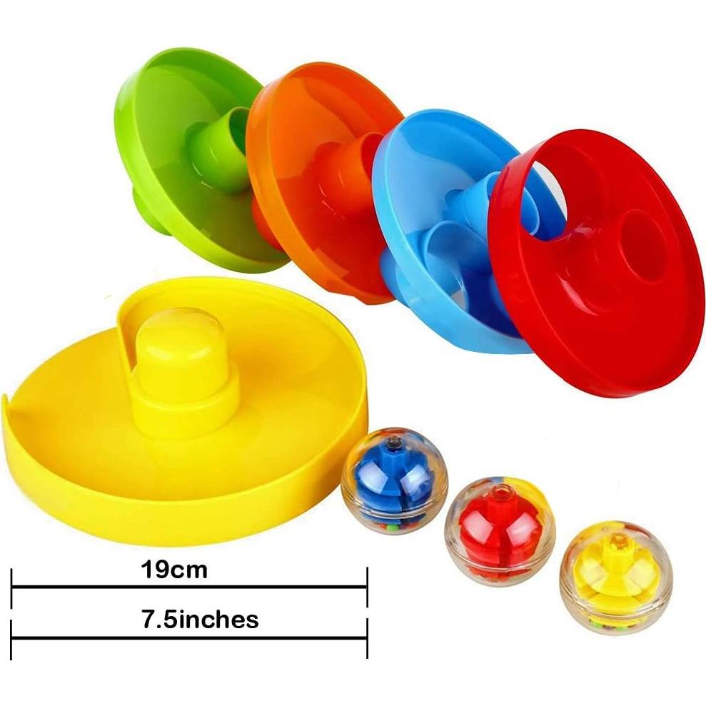 Torre Montessori de Caída de Pelotas WEofrecemosloqueTUquieres - Set 8 Piezas 24x12x19 cm