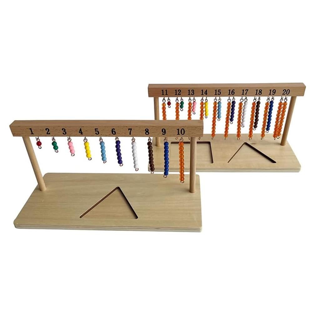 Juguetes Matemáticos Montessori Kghios para Niños 1-20