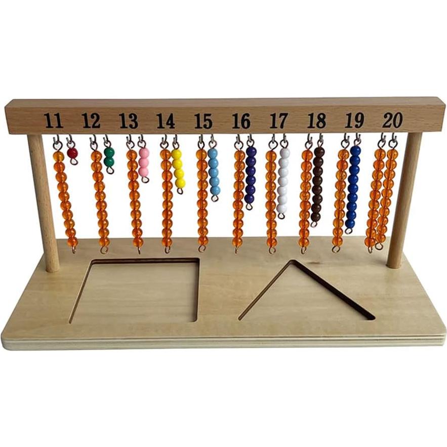 Juguetes Matemáticos Montessori Kghios para Niños 1-20