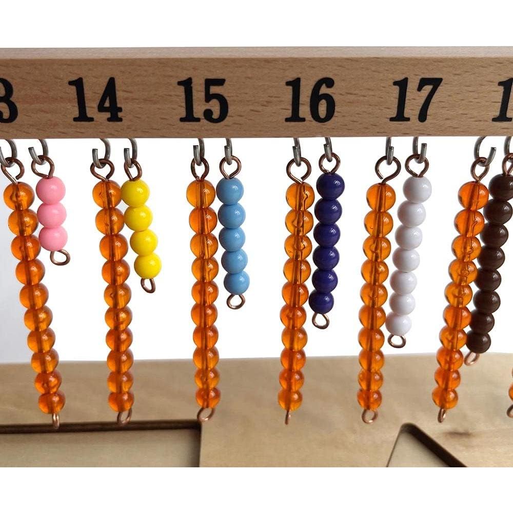 Juguetes Matemáticos Montessori Kghios para Niños 1-20