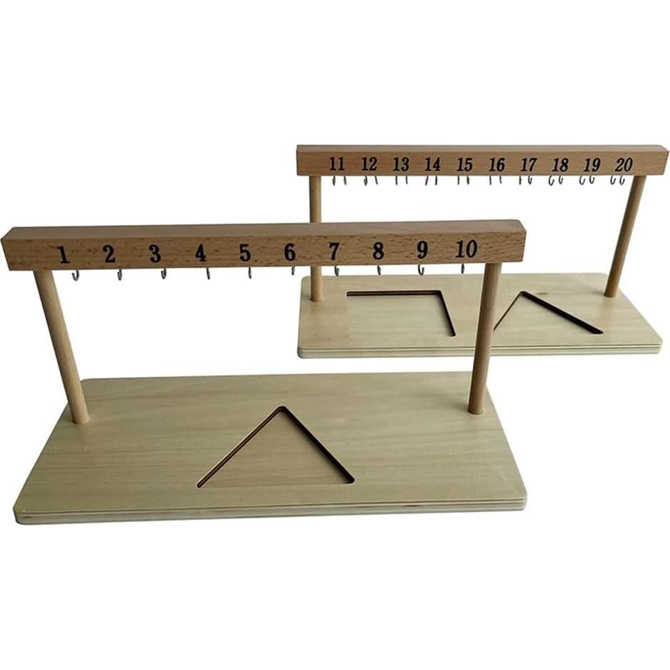 Juguetes Matemáticos Montessori Kghios para Niños 1-20