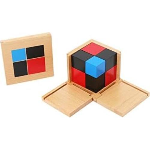 Cubo Binomial Montessori Adena - Juguete Educativo 0.57 kg