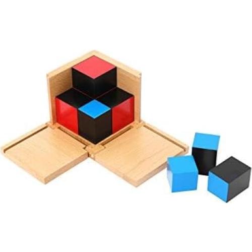 Cubo Binomial Montessori Adena - Juguete Educativo 0.57 kg