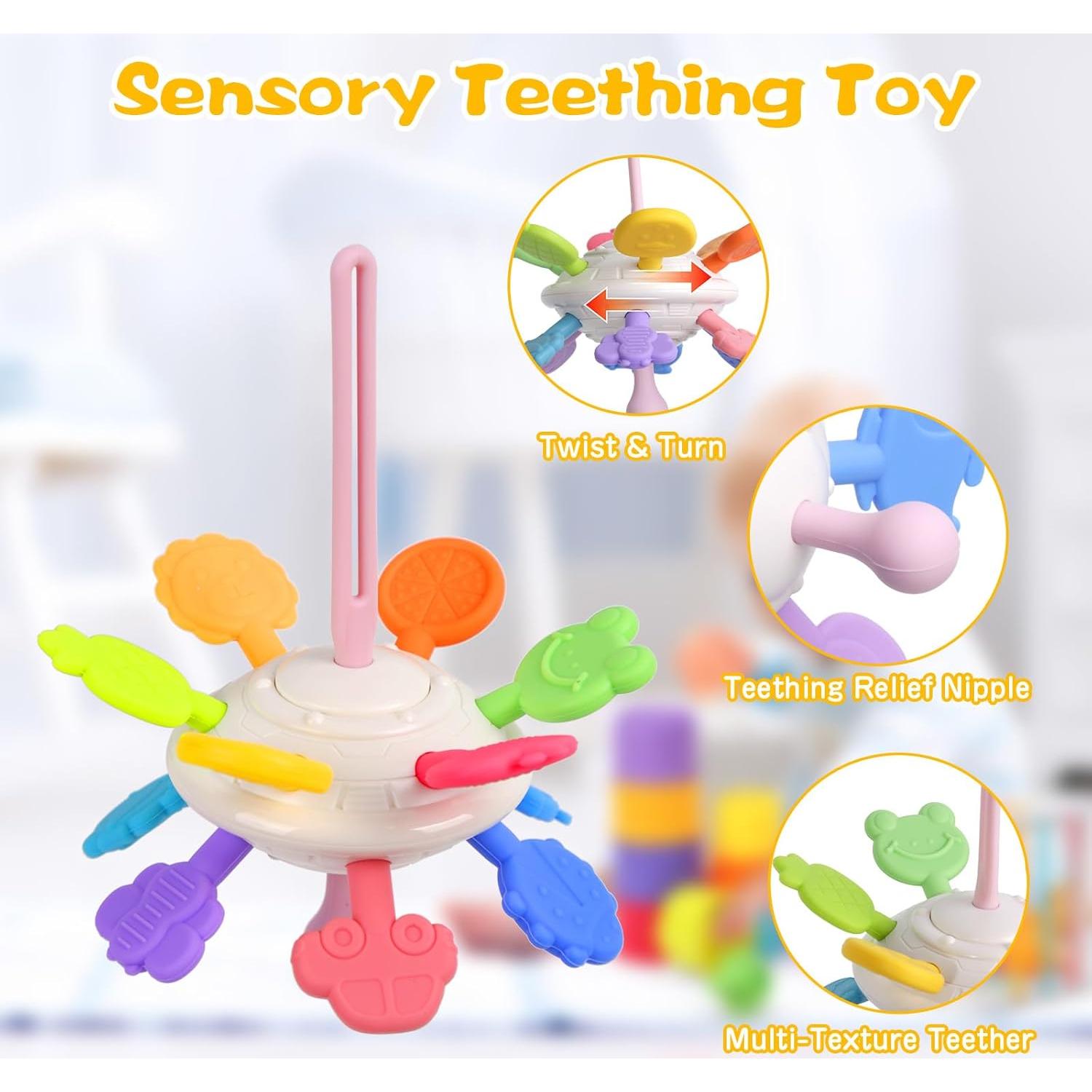 Juguetes Montessori OUWANCH 8 en 1 para Bebés 6-12 Meses