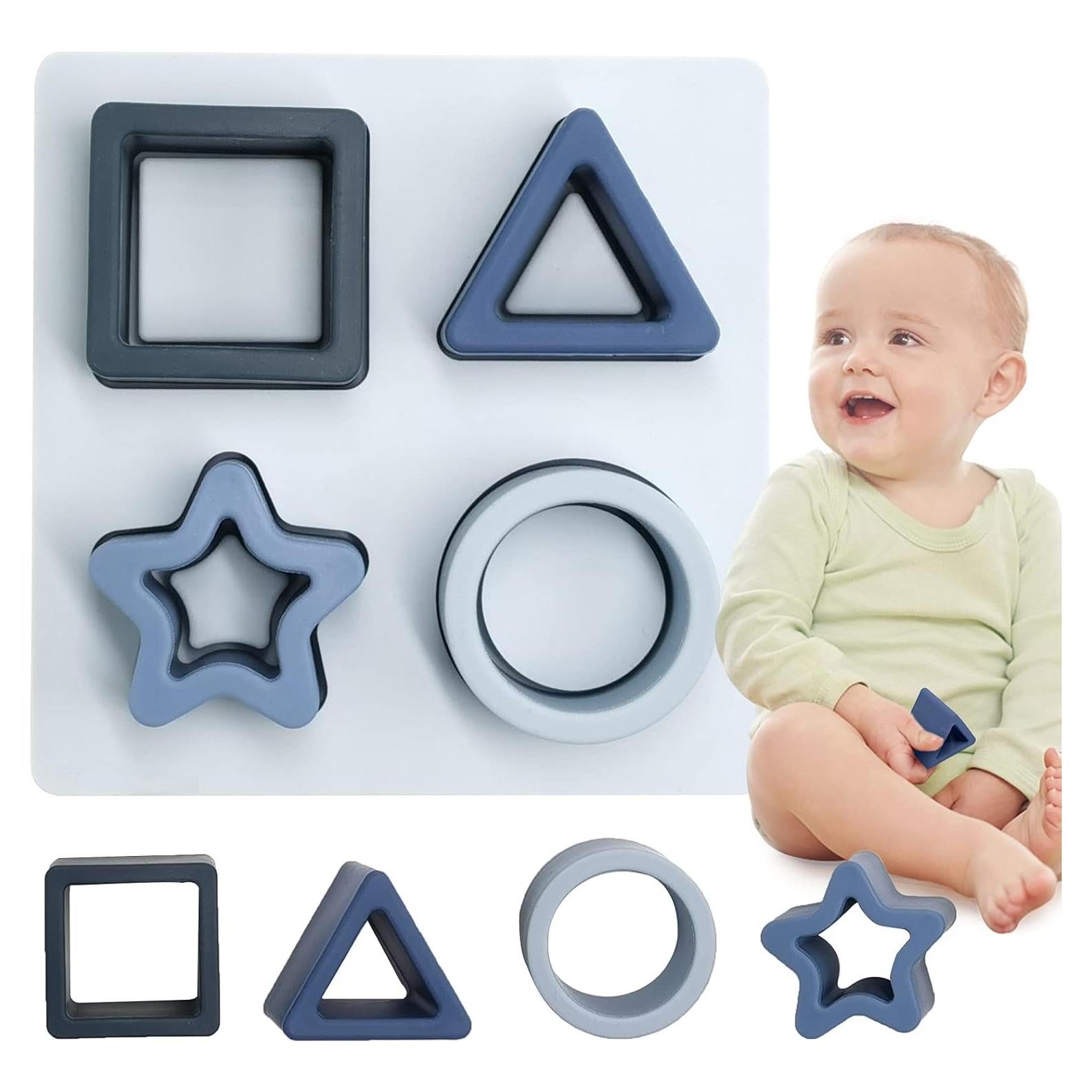 Bloques de Construcción Apilables HETOMI para Bebés 12cm