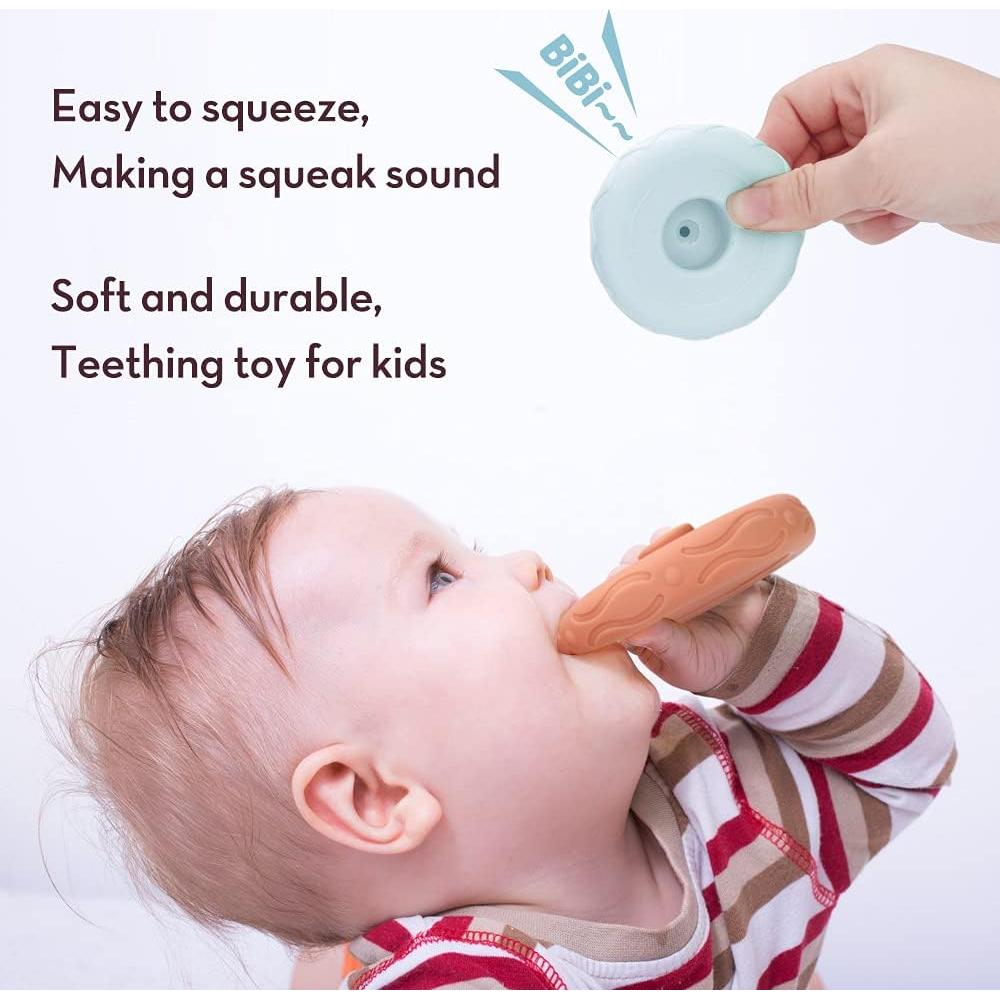 Juguete Apilable Suave Tudou 6 Piezas para Bebés 6 Meses