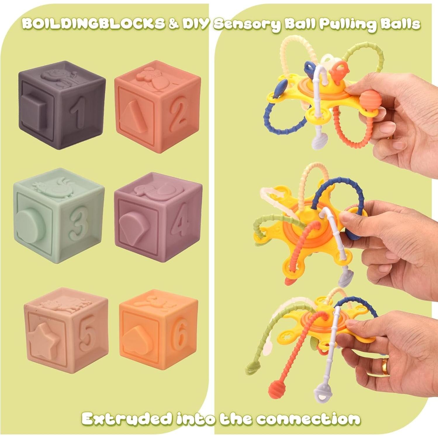 Juguetes Montessori 7 en 1 Majabike para Bebés 6-12 Meses