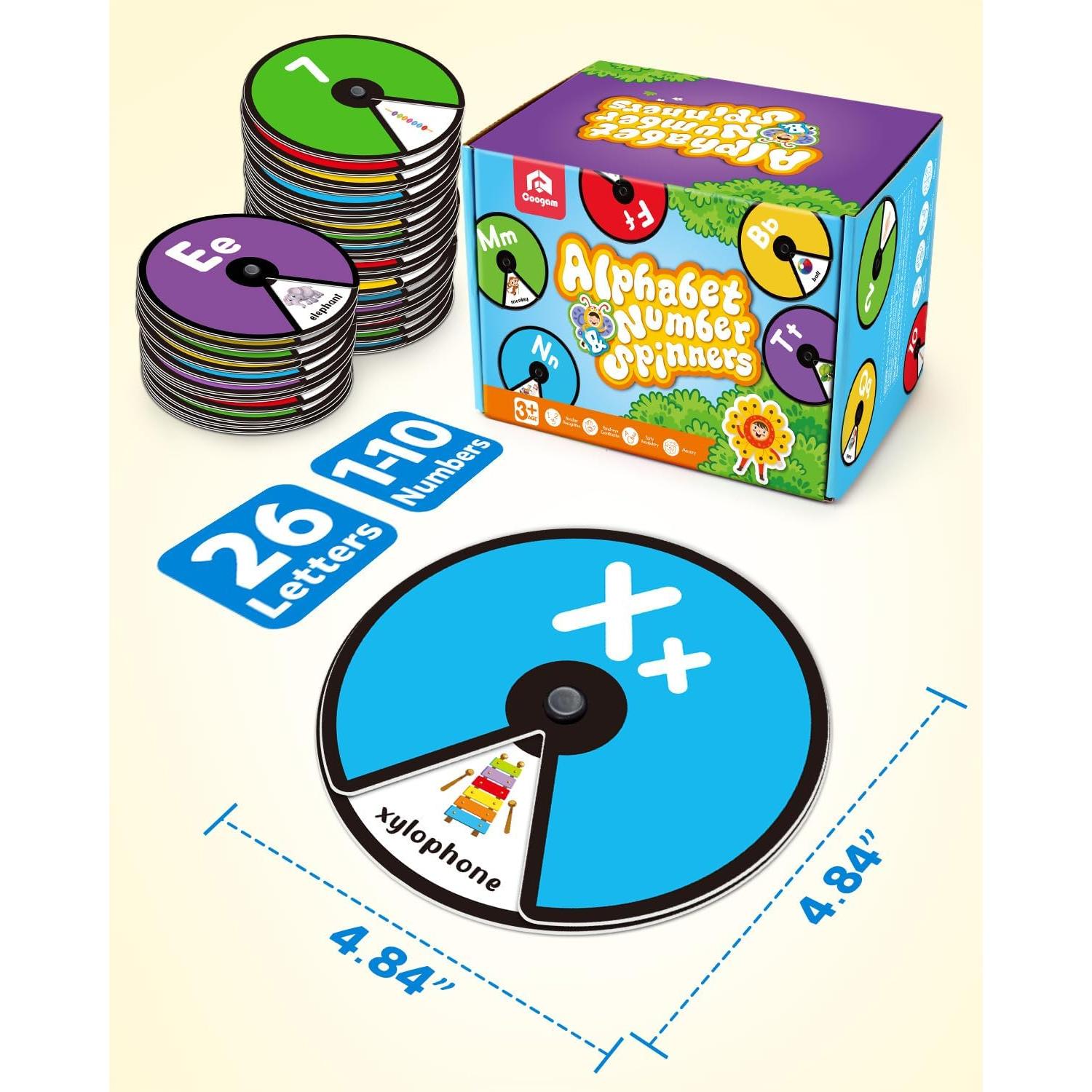 Juego de Tarjetas Interactivas Coogam para Niños 3-5 Años