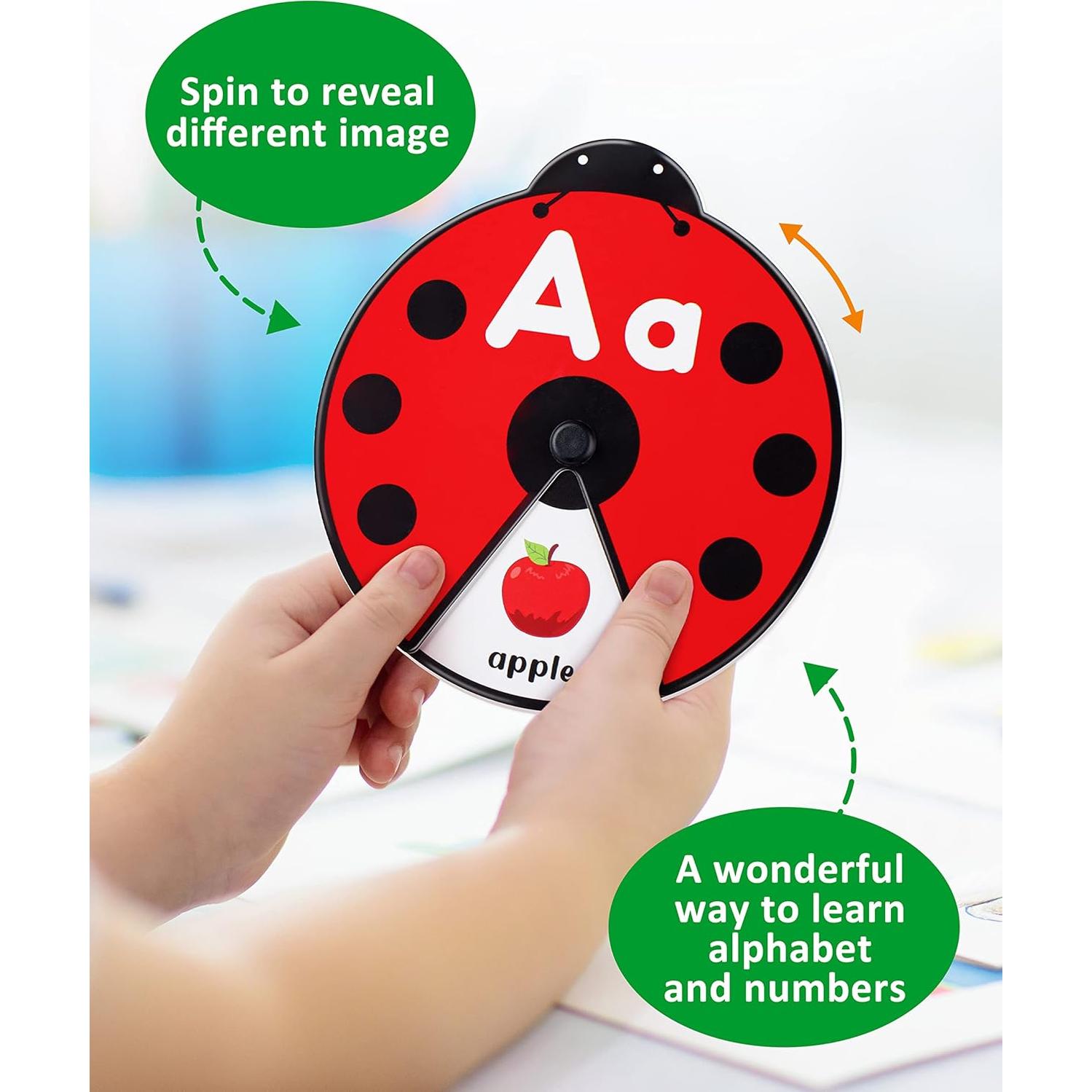 Juguete Educativo Coogam - Tarjetas de Memoria Alfabeto y Números