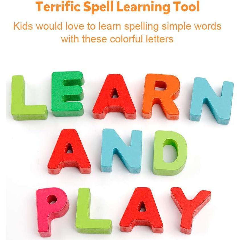 Rompecabezas de Alfabeto de Madera Coogam 30.5x30.5 cm