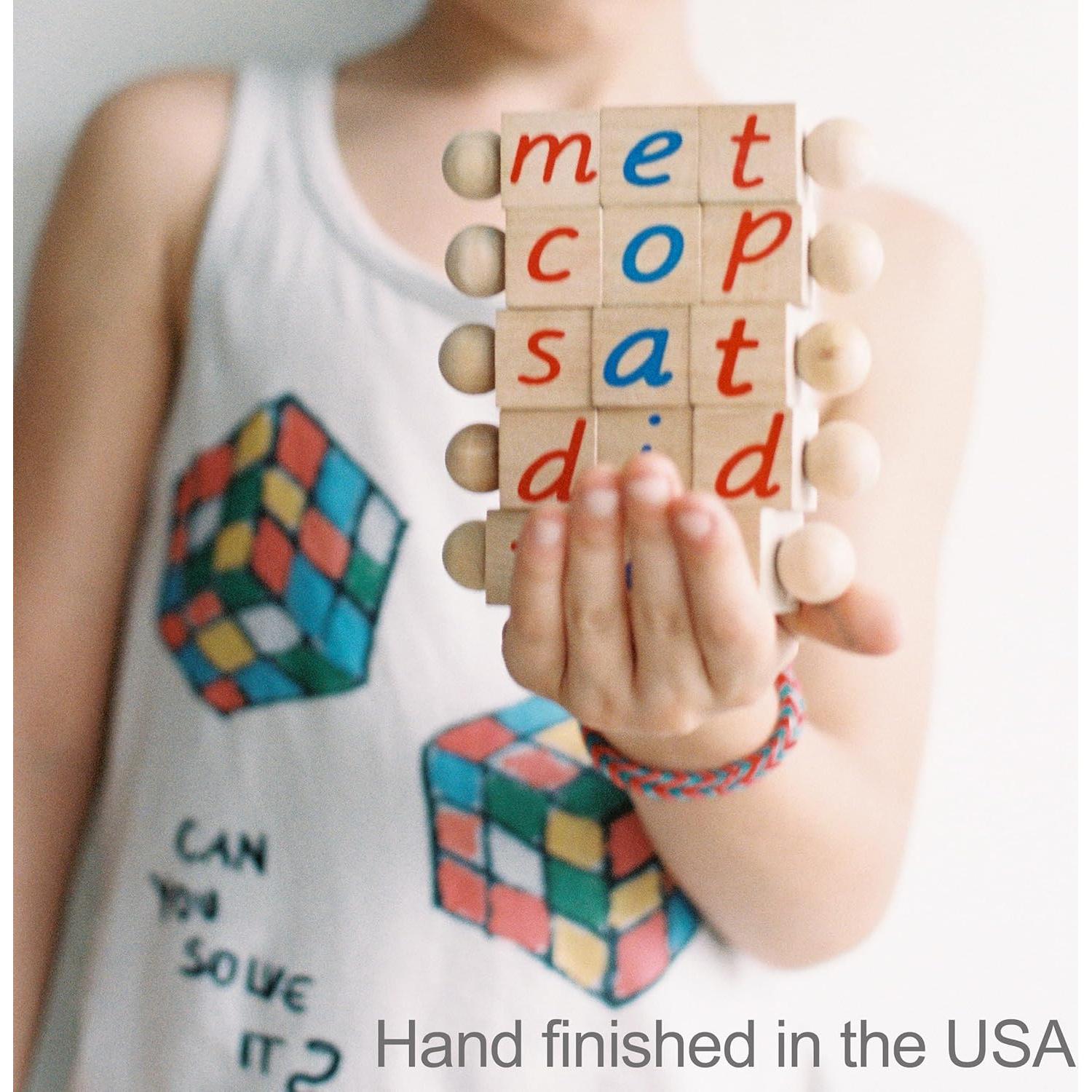 Bloques de Lectura Fonética Quality Montessori - Juguete Educativo