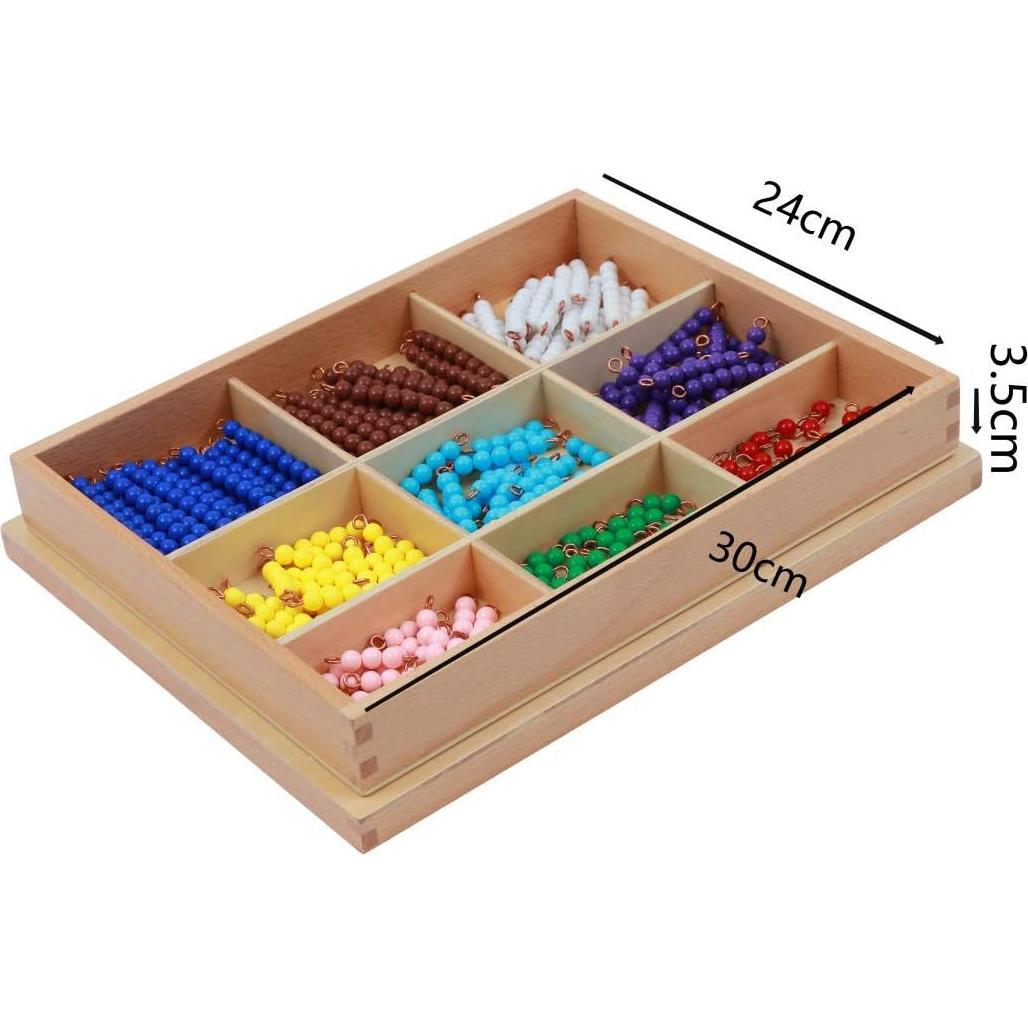 Tablero de Contar Montessori Adena - Juguete Educativo 0.45 kg
