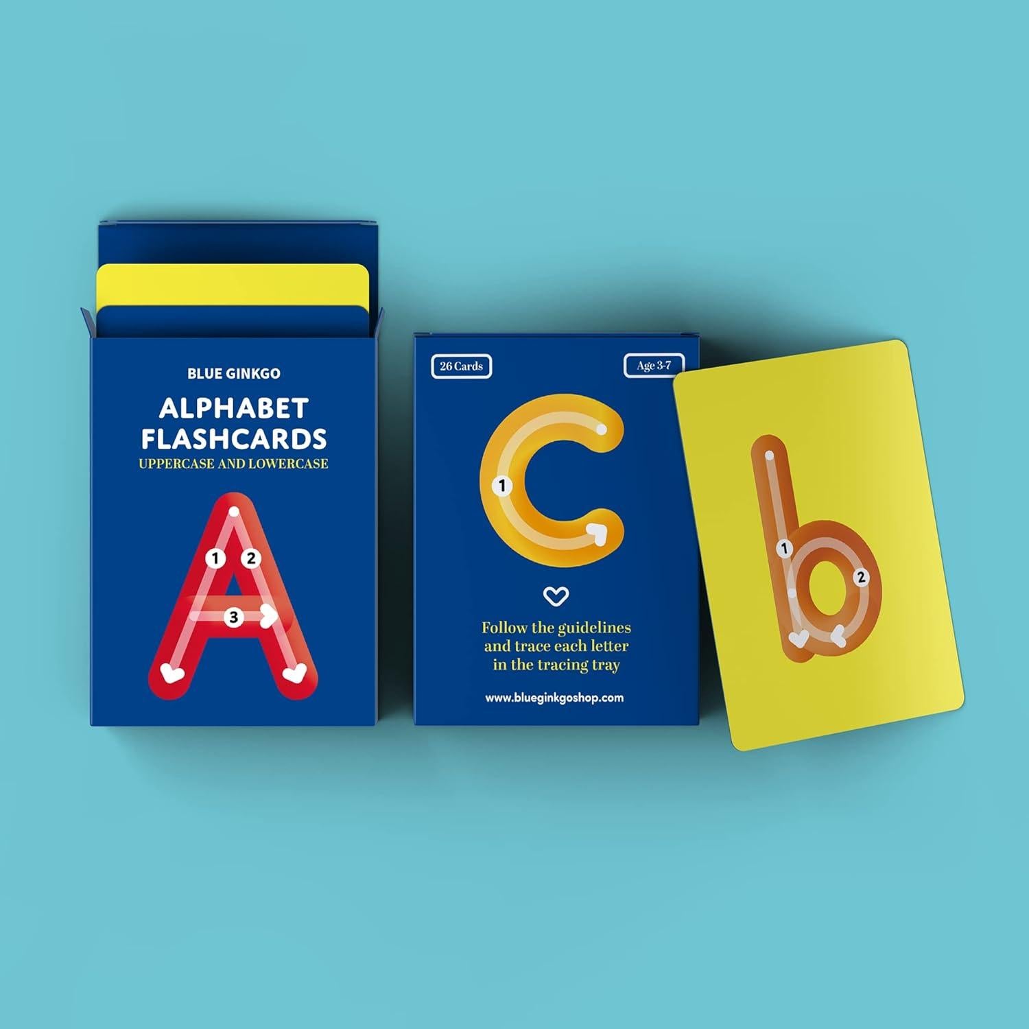 Bandeja de Arena Montessori Blue Ginkgo - Madera Premium 24.9x17cm