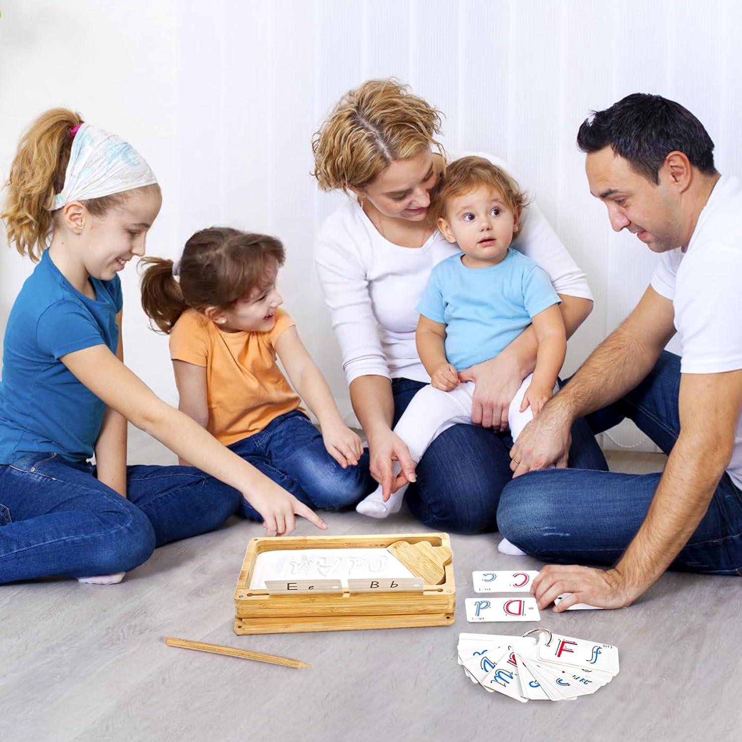 Bandeja de Arena Nagpew para Niños con Tapa y Accesorios
