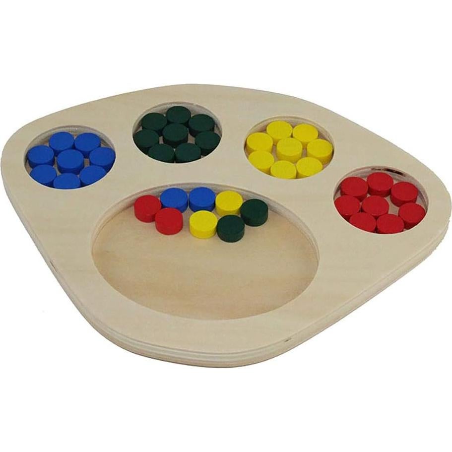 Materiales Montessori Kghios para Bebés - Bandeja Clasificadora