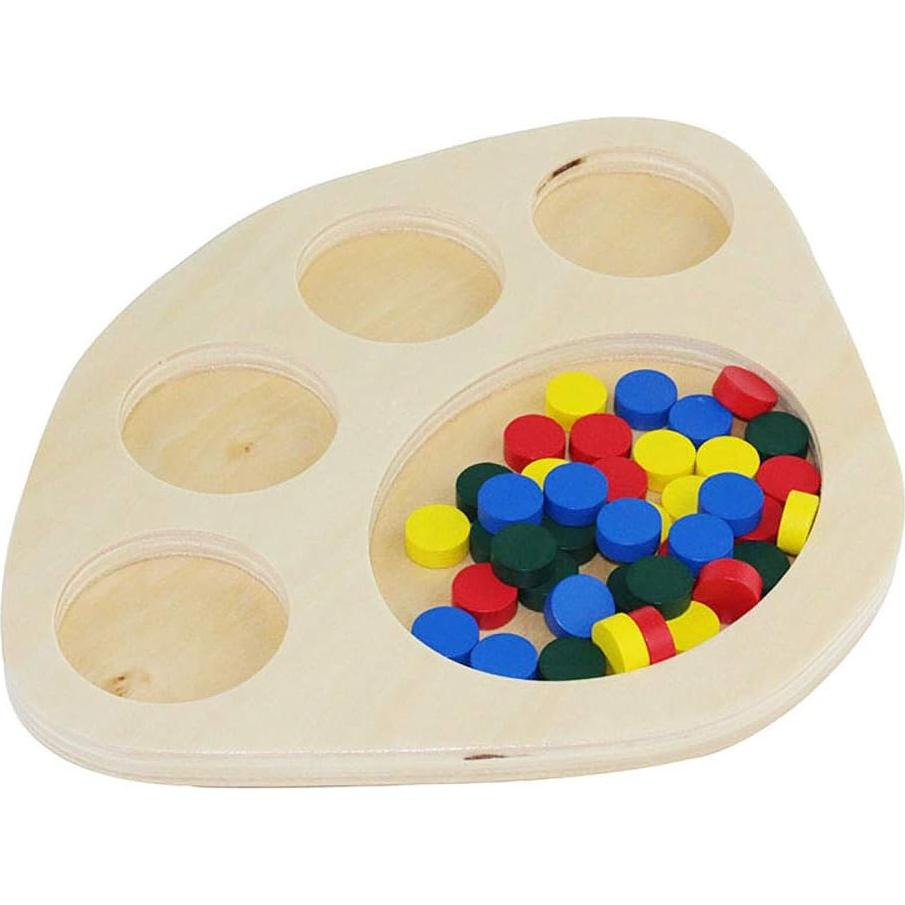Materiales Montessori Kghios para Bebés - Bandeja Clasificadora