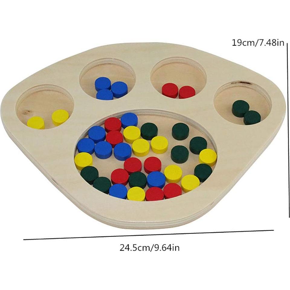 Materiales Montessori Kghios para Bebés - Bandeja Clasificadora