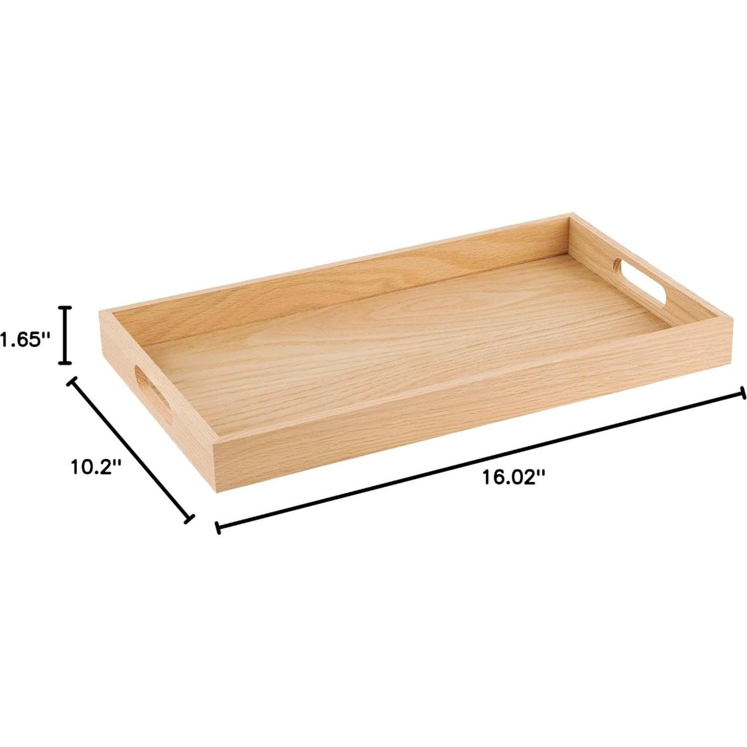 Bandejas de Madera Hammont - Juego de 5 Piezas de Roble