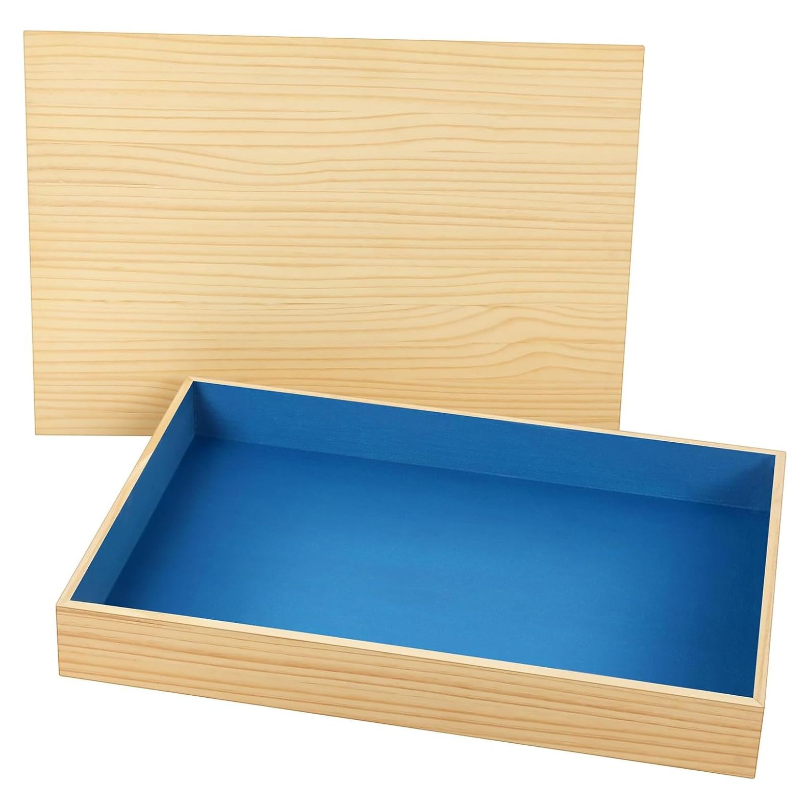Bandeja de Arena de Madera CroBlissful con Tapa 49.5x72.4cm