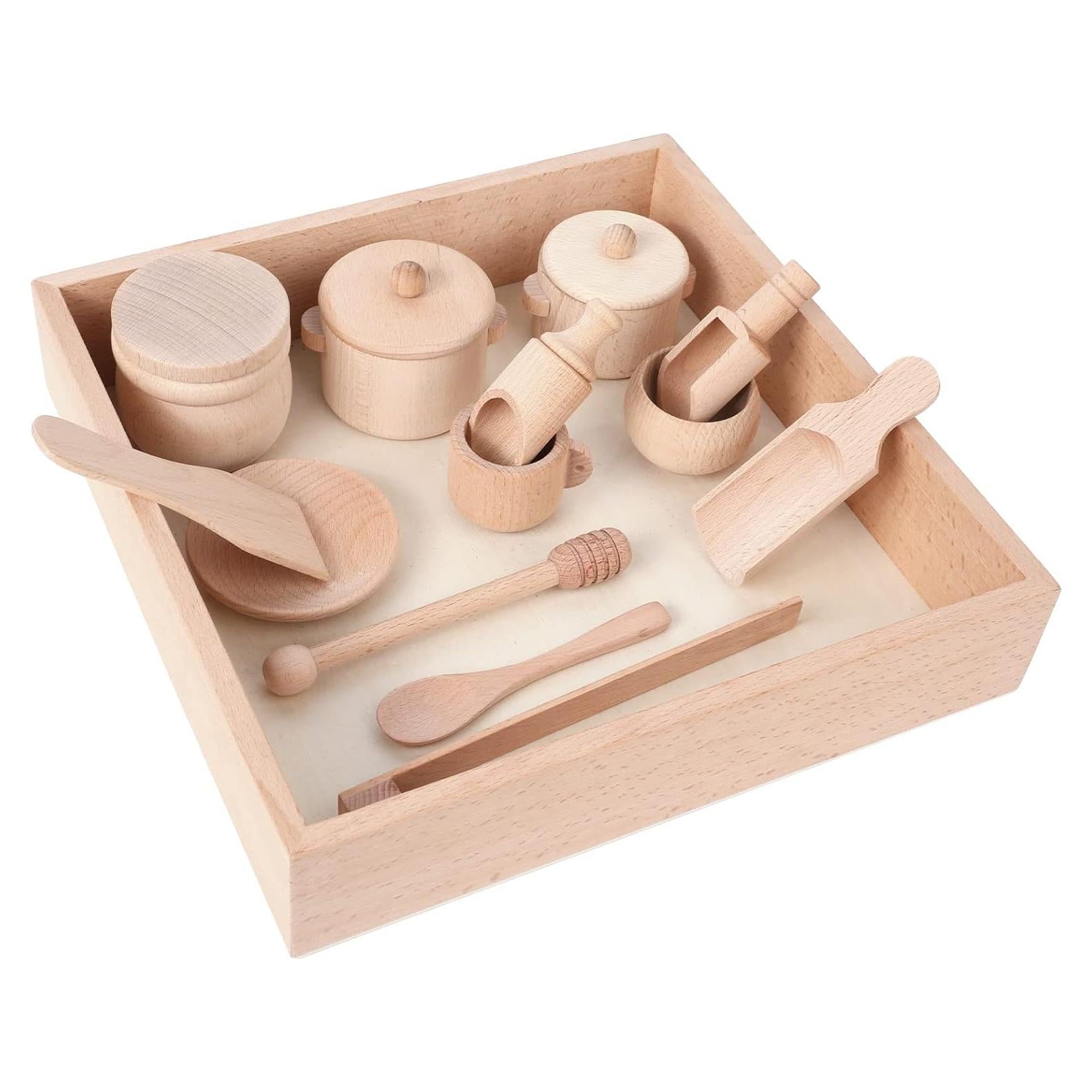 Set de Herramientas Sensoriales de Madera Twood para Niños