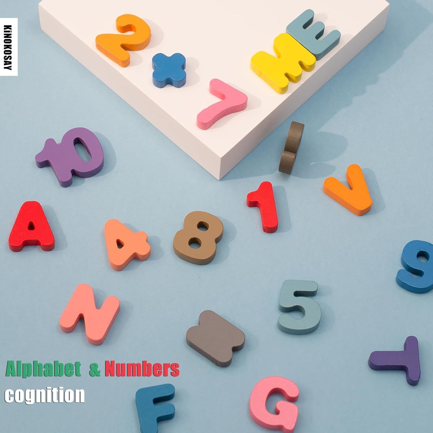 Rompecabezas de Alfabeto de Madera Montessori 45.2x22.1cm