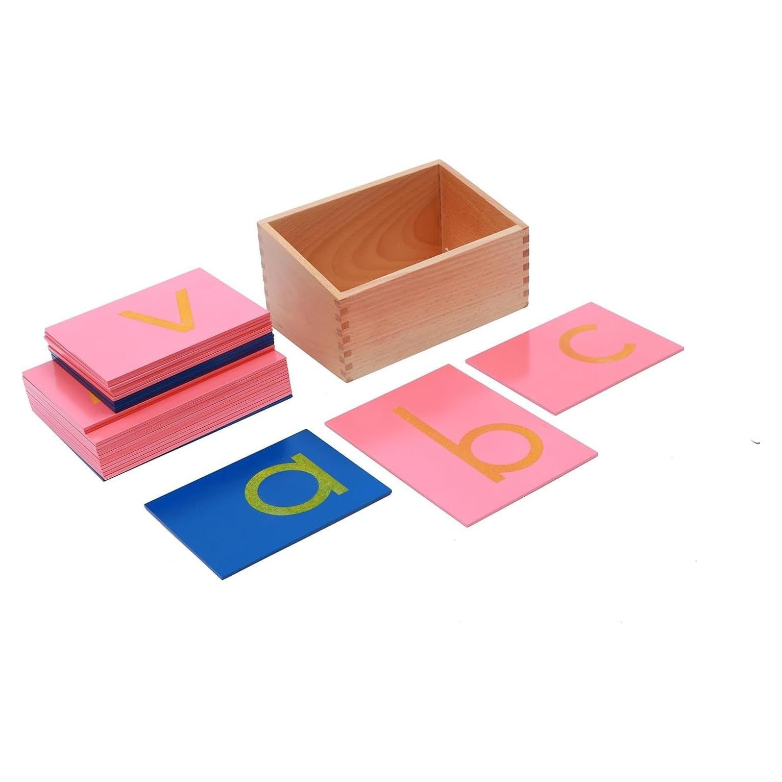 Materiales Montessori Letras de Papel de Lija - Adena L010