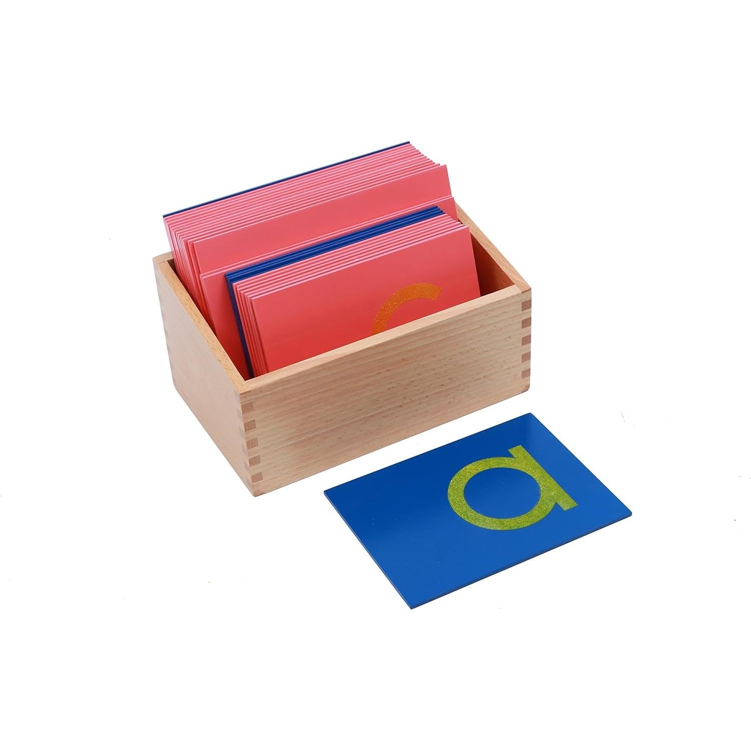 Materiales Montessori Letras de Papel de Lija - Adena L010