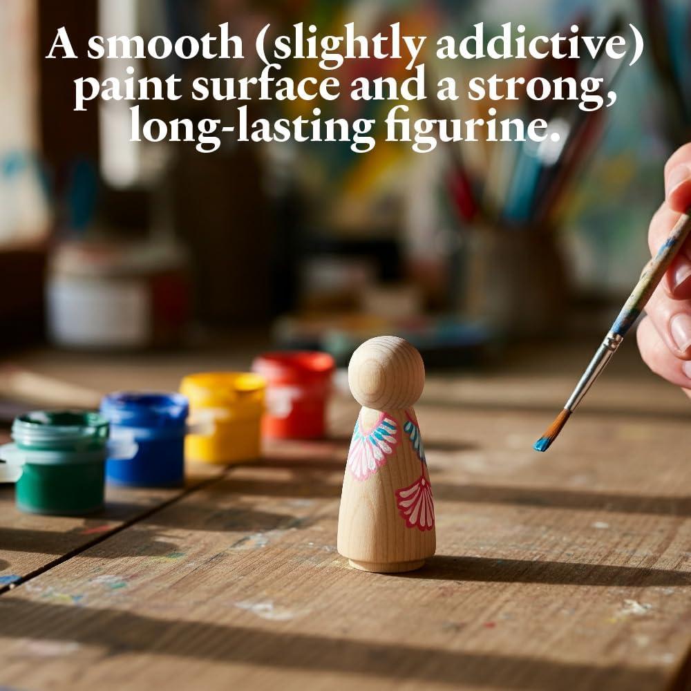 Muñecos de Madera sin Terminar Woodpeckers 6.03 cm - Paquete de 25