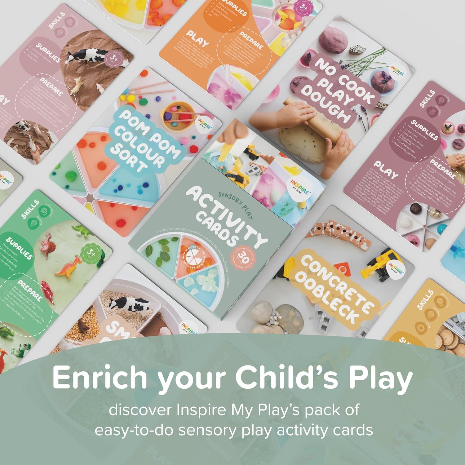 Caja Sensorial PlayTRAY Inspire My Play - 39 cm - Niños 1+