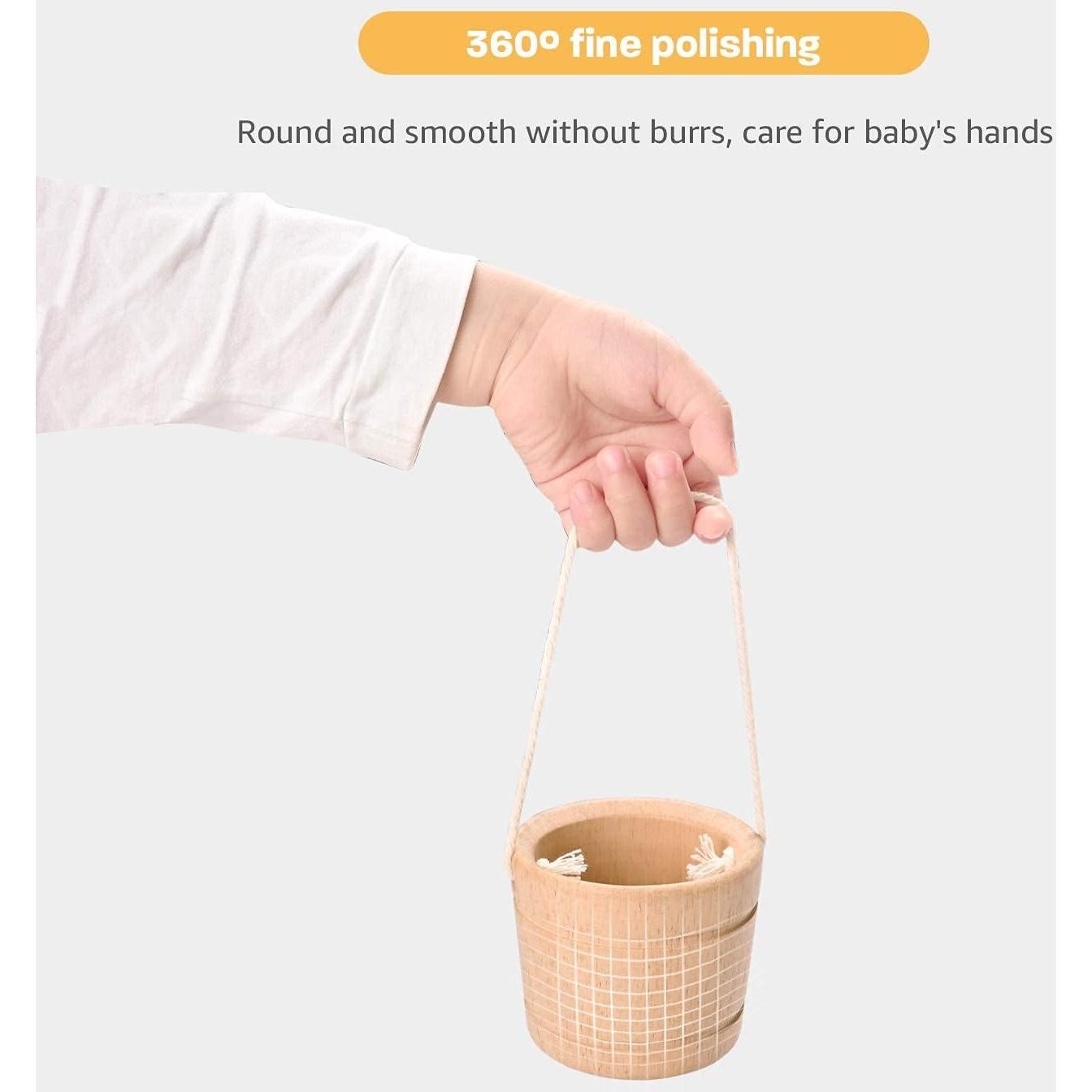 Juguetes Sensoriales Montessori Madera MONT PLEASANT 11 Piezas