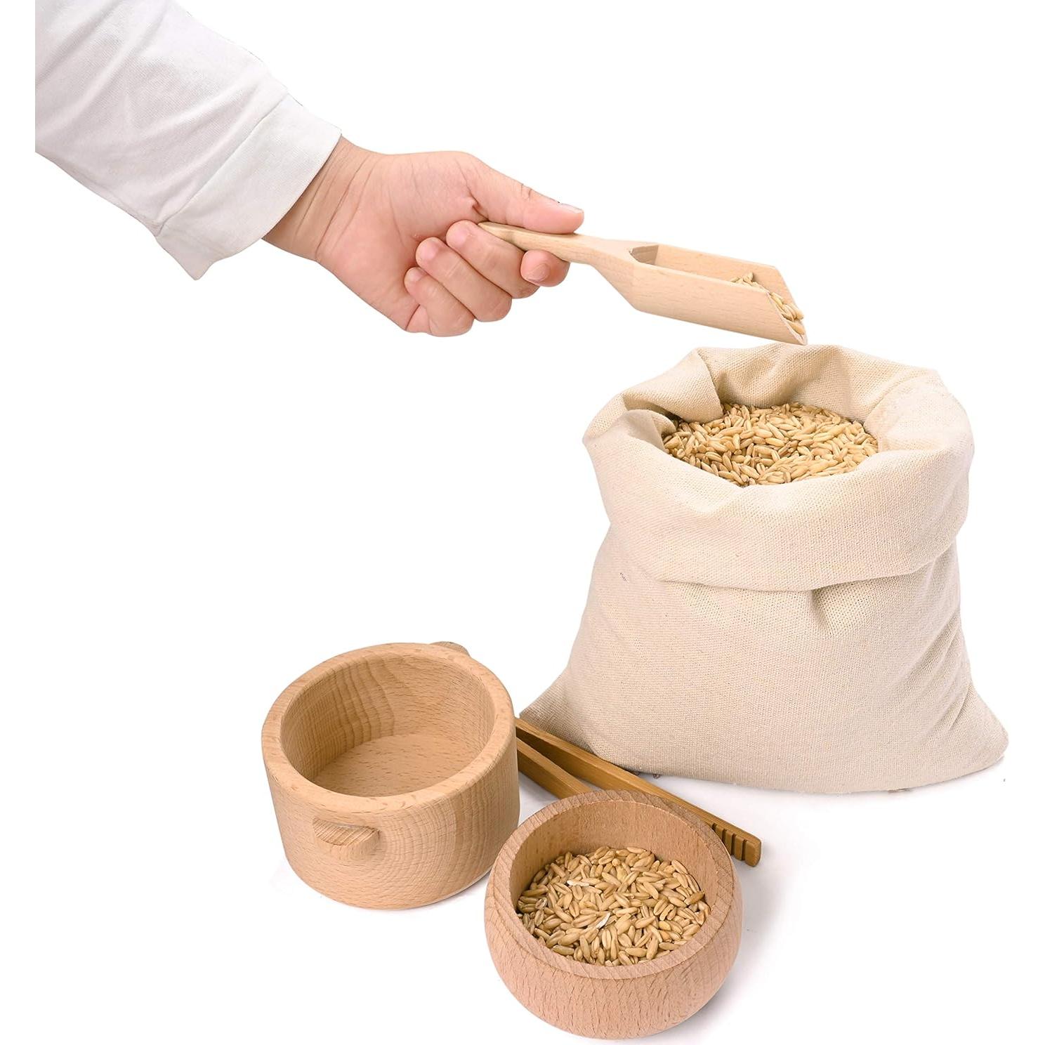 Juguetes Sensoriales Montessori Madera MONT PLEASANT 11 Piezas