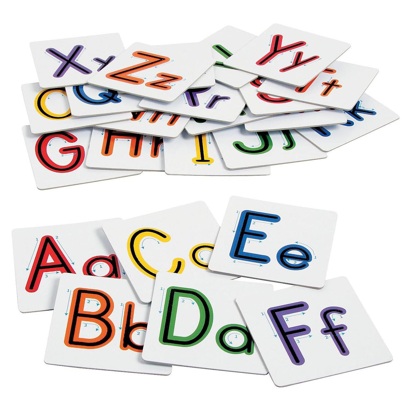 Tarjetas Texturizadas del Alfabeto Montessori - 26 Piezas