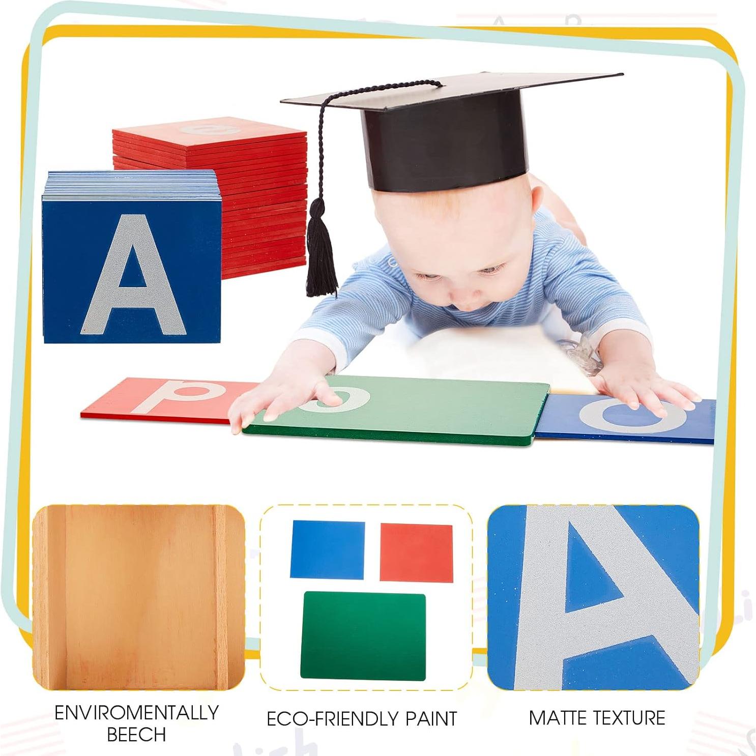 Juego de Letras y Números de Lija Henoyso para Preescolar