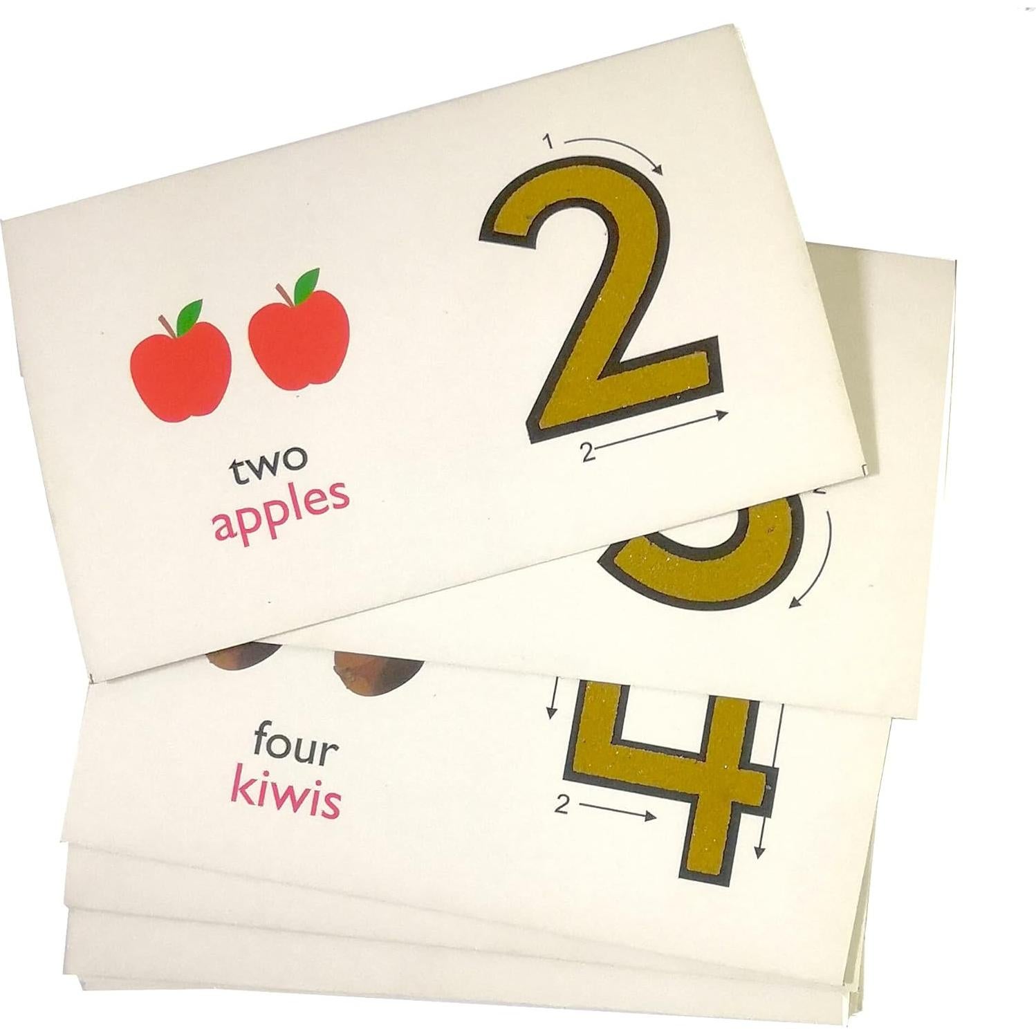 Tarjetas Táctiles de Letras y Números MFM TOYS - Aprendizaje Temprano