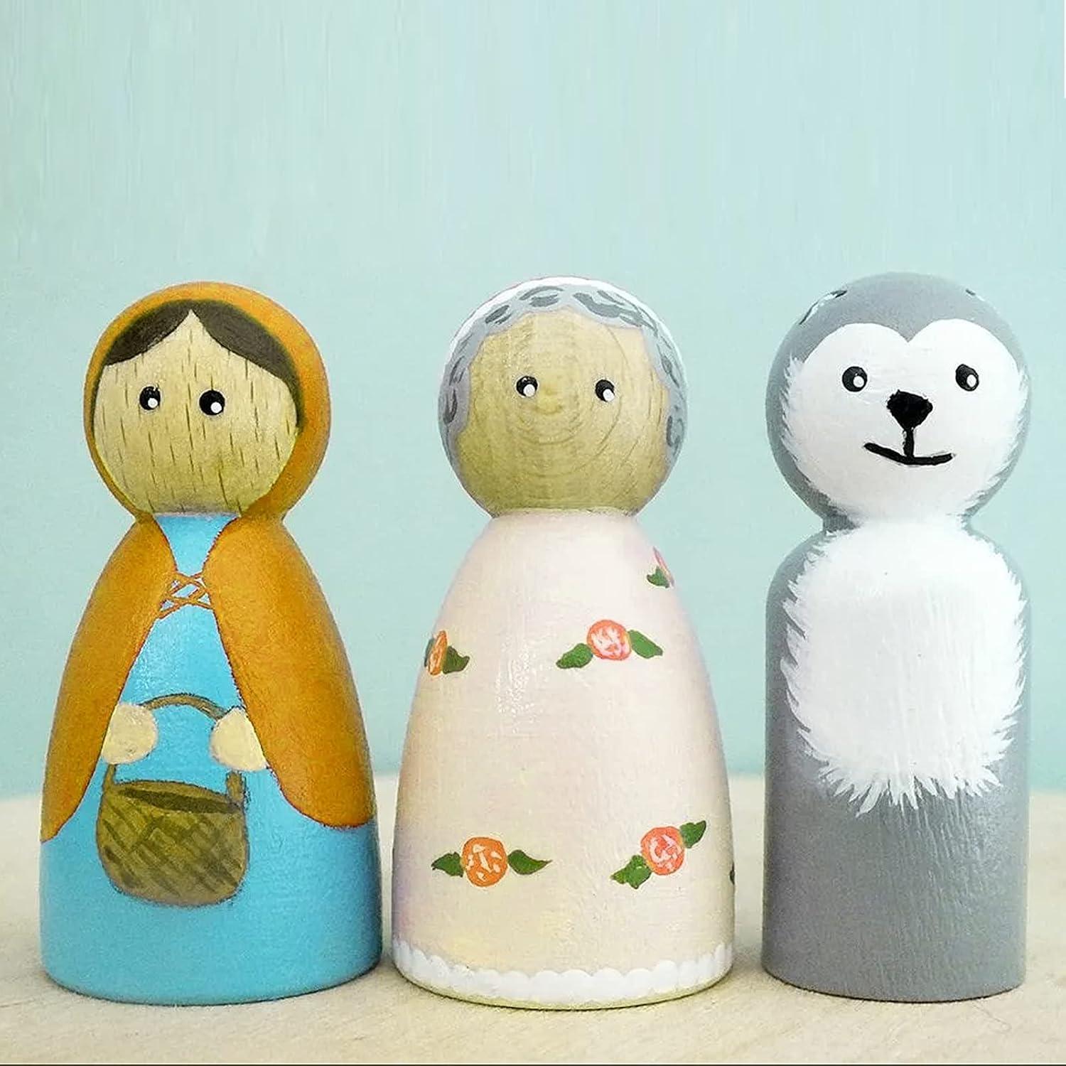 40 Muñecos de Madera SEHOI 8.89 cm para Manualidades