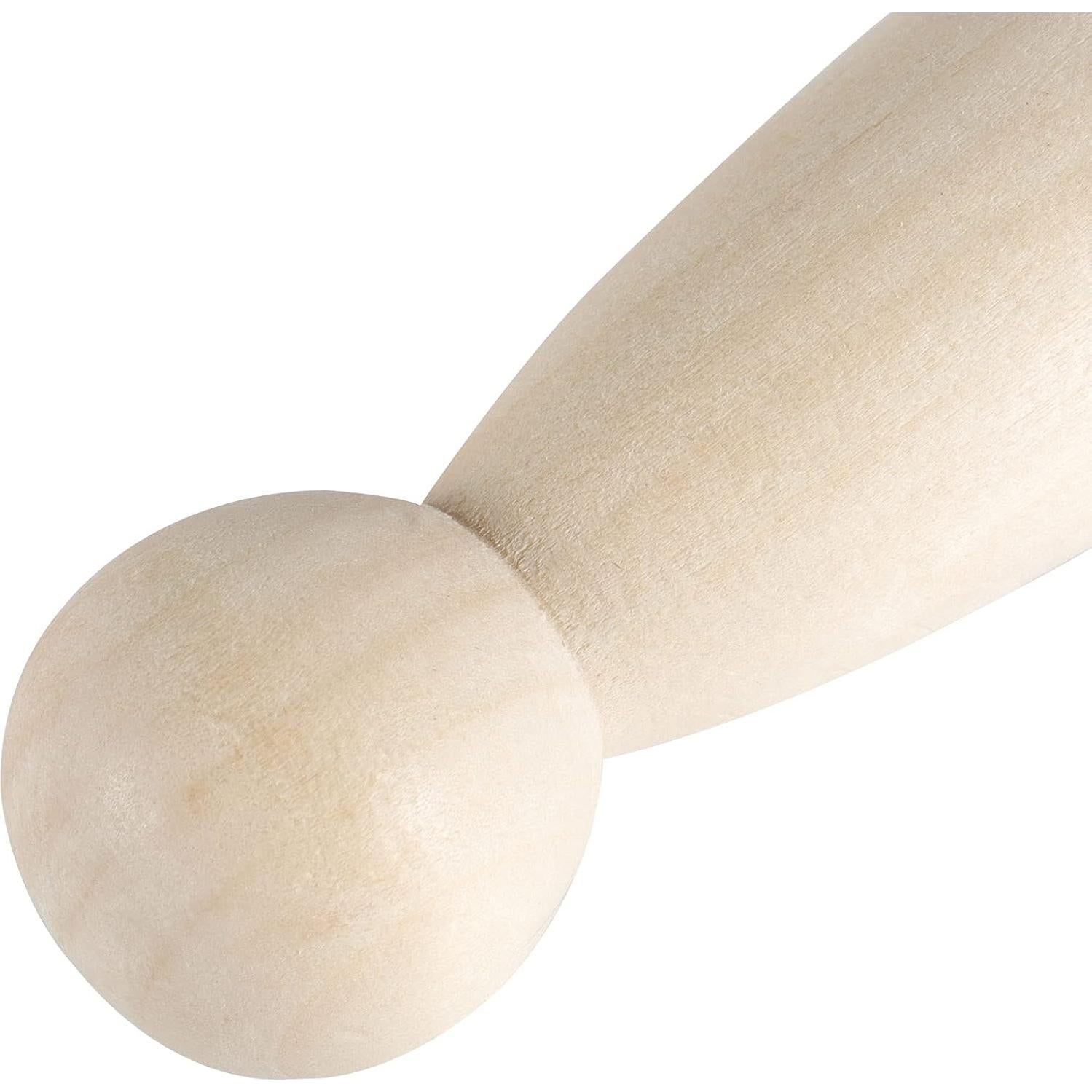 30 Muñecas de Madera HOIGON 90mm para Manualidades
