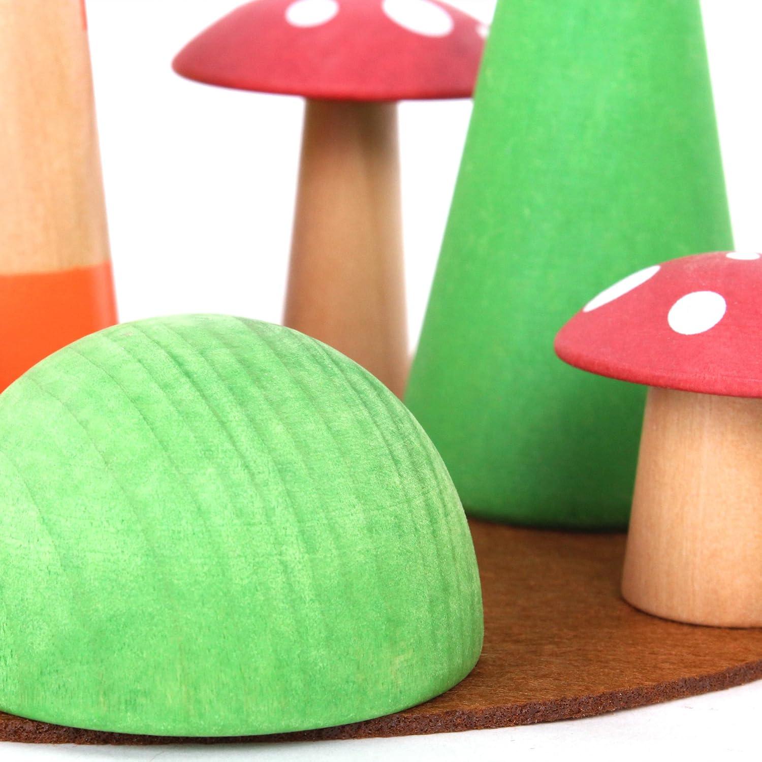 Juego de Juguetes de Madera Kipod Bosque Enano - Educativo 2+