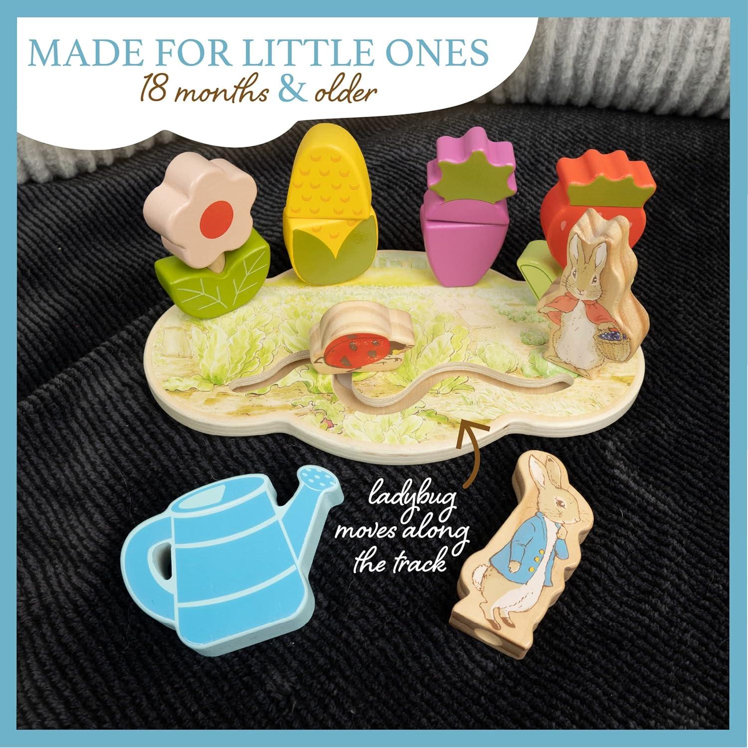 Apilador de Actividades de Madera Kids Preferred Peter Rabbit