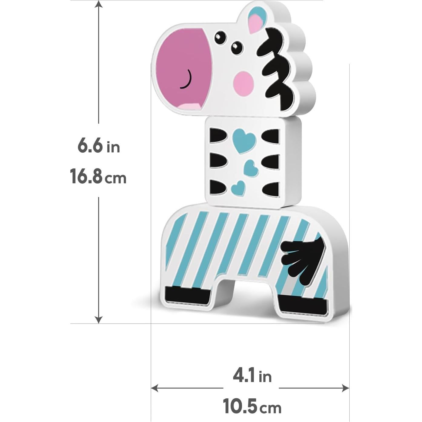 Bloques de Madera Kids Hits Mono y Amigos - Set 10 Piezas