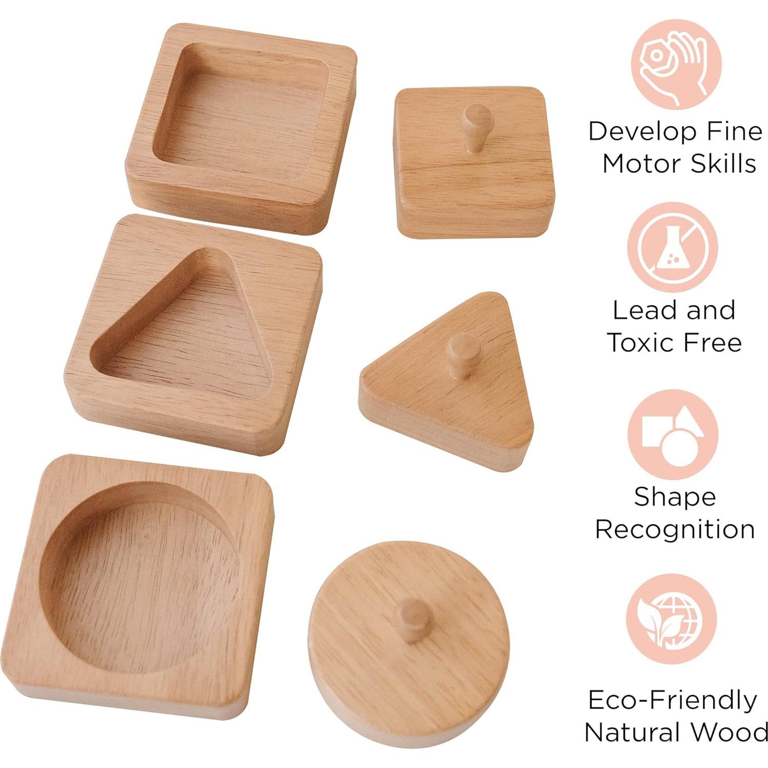 Paquete de Rompecabezas Montessori y Yo - Safari 4-en-1