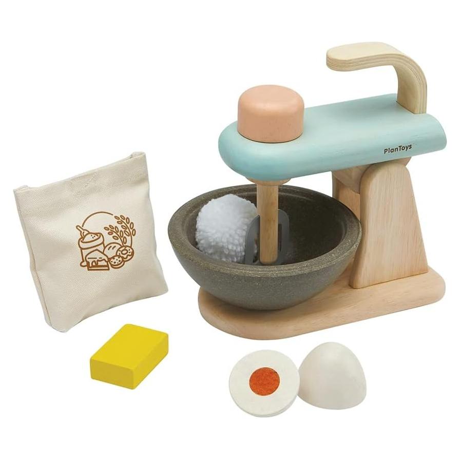 Batidora de Pie de Madera PlanToys para Niños 2+