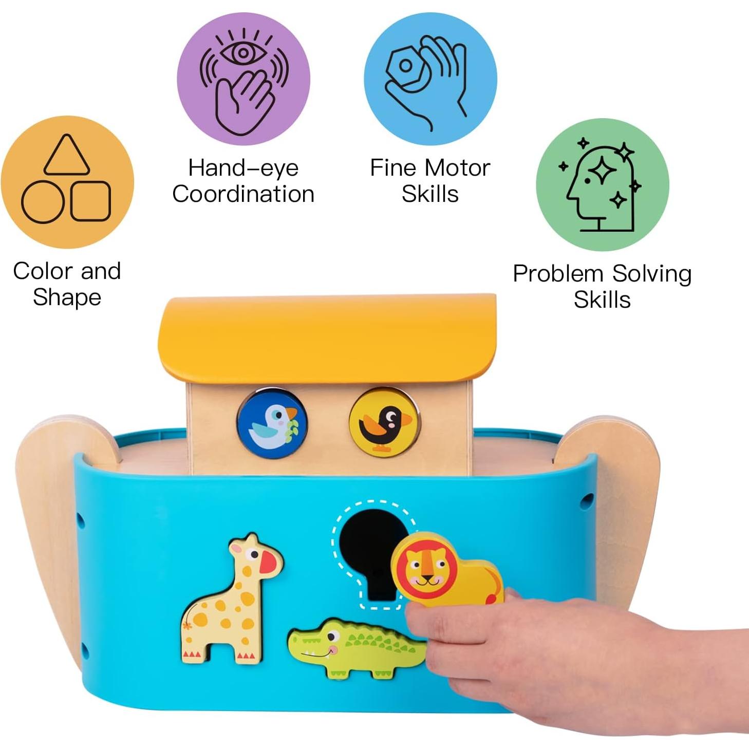 Juguete Arca de Noé TOOKYLAND 19 Piezas Educativo Montessori